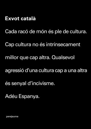 Exvot català, 2014